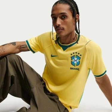 Imagem de Camisa Brasil Nike I 2026/27 Torcedor Pro Masculina-Masculino
