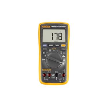 Imagem de Multímetro FLUKE-17B+, CAT III 600V, medição de Tensão, Corrente, Resistência, Capacitâ...