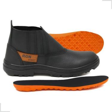 Imagem de Bota Segurança Couro Com Ca Epi Bico Pvc + Palmilha De Gel - Callshoes