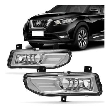 Imagem de Par Farol De Milha Auxiliar Nissan Kicks 2017 2018 2019 2020 - Univers