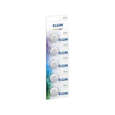 Imagem de Bateria 3V Lithium Elgin CR2032 5 Unidades