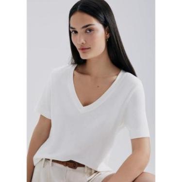 Imagem de Blusa Feminina Decote V Hering-Feminino