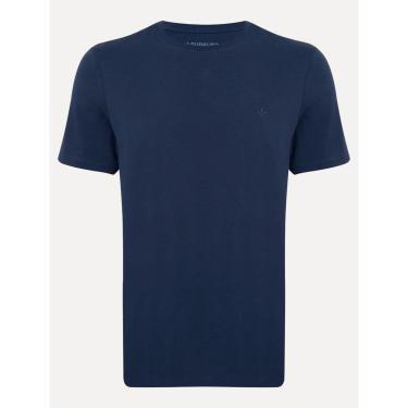Imagem de Camiseta Dudalina Masculina Basic Essential Mono Icon Azul Marinho 93.01.0017 48-Masculino