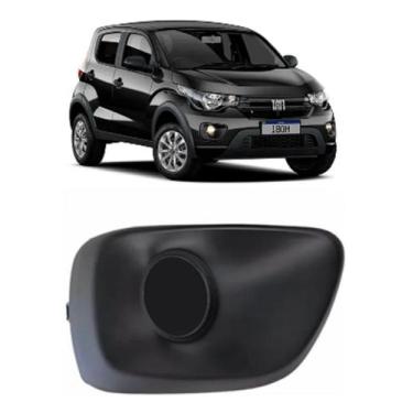 Imagem de Grade parachoque mobi 2021 a 2023 sem milha lado direito preto - BLA G