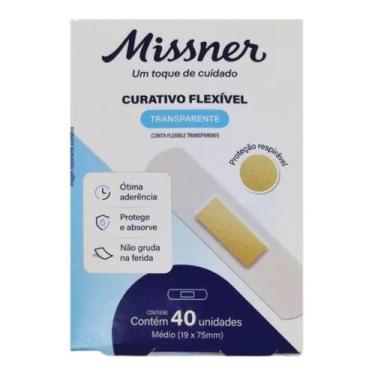 Imagem de Curativo Flexível Transparente 40un - Missner