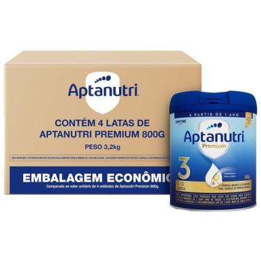 Imagem de Fórmula Infantil Aptanutri Premium 3 Pack com 4 unidades de 800g, 4, 3