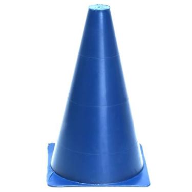 Imagem de 10x Mini Cones Sinalização Esportivo 18,5 cm Treino Agilidade - Berlut