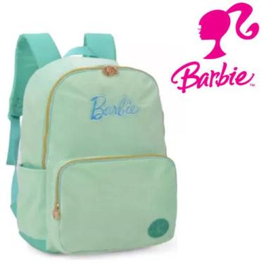 Imagem de Mochila Costas Escolar Casual Juvenil Barbie Turquesa Up4you