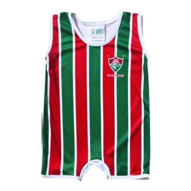 Imagem de Macacão Bebê Fluminense Regata - Torcida Baby, P