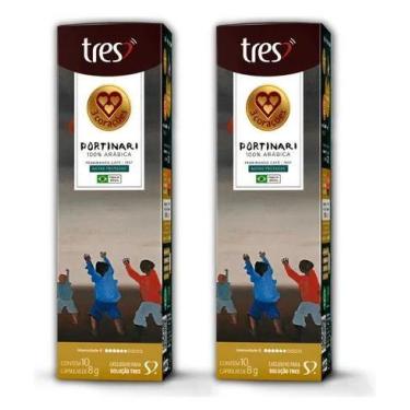 Imagem de Kit com 20 Cápsulas Portinari Peneirando Café Espresso 3 Três Corações