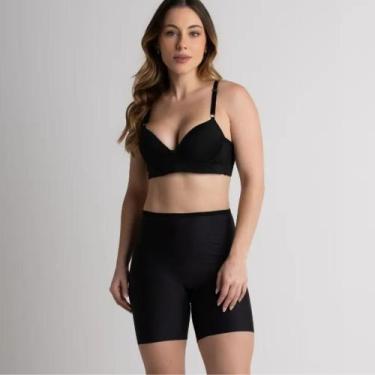 Imagem de Bermuda Segunda Pele Estética Bruvi 4008, Preto, M