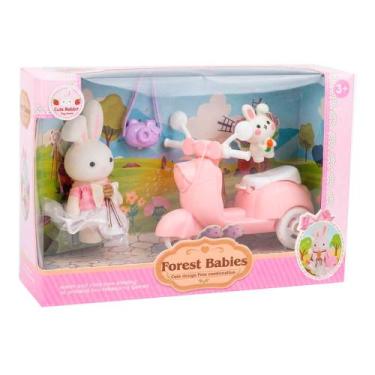 Imagem de Brinquedo Coelho Com Moto E Acessórios Domni