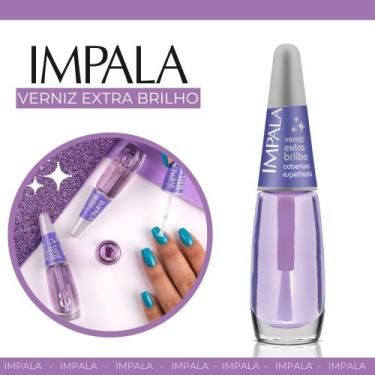 Imagem de Esmaltes Francesinha Impala Esmaltes Atacado, Verniz Extra Brilho