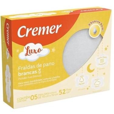 Imagem de Fralda luxo branca 375992 - CREMER, Unissex