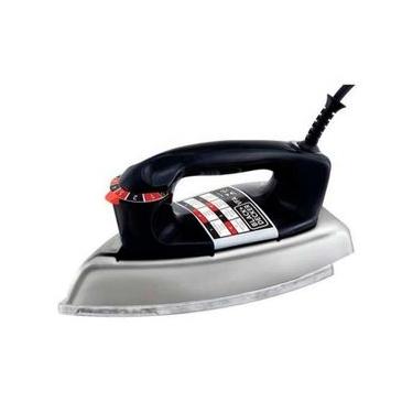 Imagem de Ferro de Passar Seco Black + Decker Vfa 1100W Base Alumínio Preto e Prata 110V 110