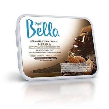 Imagem de Cera quente em barra depil bella negra deo 1kg