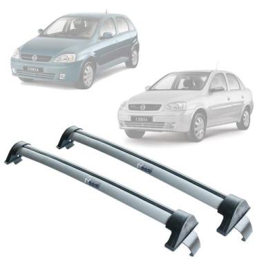 Imagem de Rack Teto Aluminio Automotive Rack GM Corsa Hatch SDN PRATA