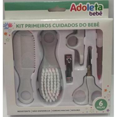 Imagem de kit Escova e pente Primeiros cuidados do BEBÊ - ADOLETA Bebê