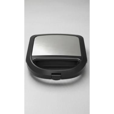 Imagem de Sanduicheira Elétrica Grill Inox 2 Lados Antiaderente - Congratulation