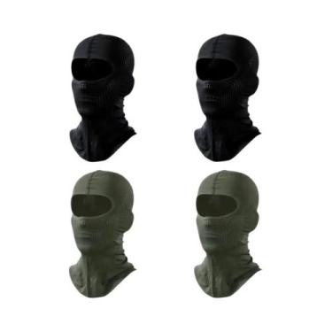 Imagem de Balaclava Quente E Respirável Elástica Para Homens: Máscara Facial Com