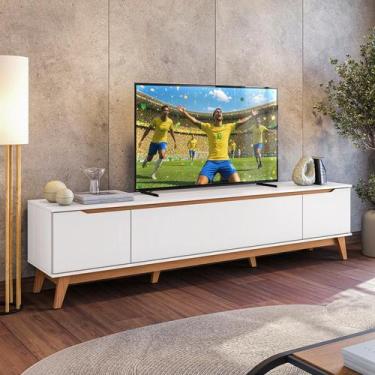 Imagem de Rack Kappesberg 3 Portas Branco 218cm