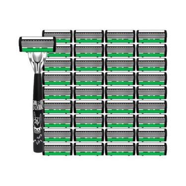 Imagem de Navalha De Segurança De Aço Inoxidável De 6 Camadas Para Homens E Mulh