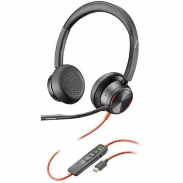 Imagem de Headset Poly Blackwire 8225 Stereo ANC USBC A Profissional