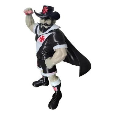 Imagem de Mascote Vasco Barreira Almirante 3D Decoração Presente Fut G
