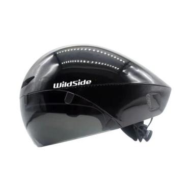 Imagem de Capacete De Ciclismo Ultraleve Wildside Aero TT Para Estrada, Óculos D