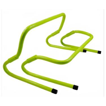 Imagem de Kit com 5 barreira obstaculos mbfit - BRASPORT, Amarelo