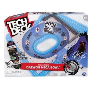 Imagem de Skate De Dedo Pista Skatepark Mega Bowl Daewon - Tech Deck - Sunny 381