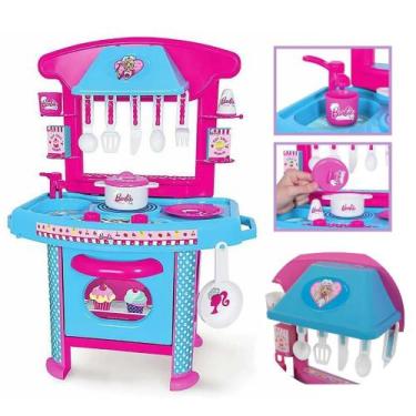 Imagem de Cozinha Infantil Barbie Cheff Com Acessórios Cotiplás 2228