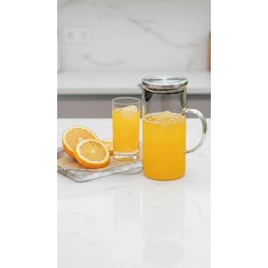 Imagem de Jarra Vidro Borossilicato 1,3L Tampa Inox - Congratulations Store