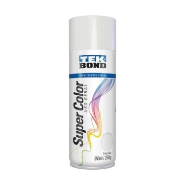 Imagem de Tinta Spray Super Color Uso Geral com Bico Anatômico Gelo Tekbond 350ML