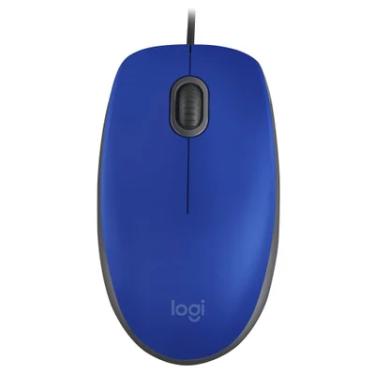 Imagem de Mouse Com Fio Logitech, M110 Silent, USB, Azul