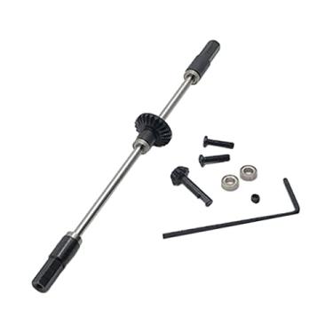 Imagem de Yiju Escala 1:12 de controle remoto, caminhões, pinhão, engrenagem traseira, eixo da ponte para MN D91 Crawler Car DIY Accs