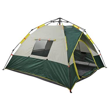 Imagem de barraca dobrável, barraca de acampamento de dois andares fácil de usar