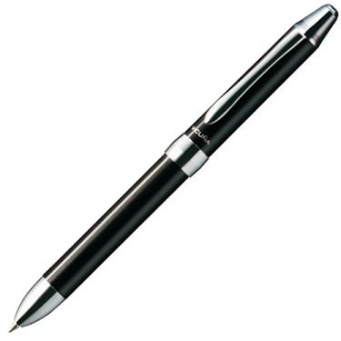 Imagem de Pentel Caneta multifuncional Vicuna EX, caneta esferográfica fina e lapiseira de 0,5 mm, corpo preto (BXW1375A)
