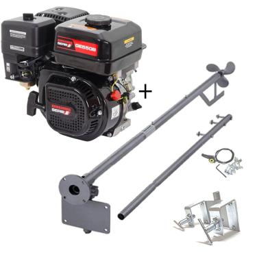 Imagem de Motor Barco 7hp - 212cc 4t Kawashima Popa + Rabeta Std 2.20