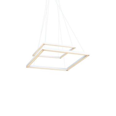 Imagem de Lustre Pendente Newline Fit Led 748 Bivolt Branco 4000K Luz Neutra