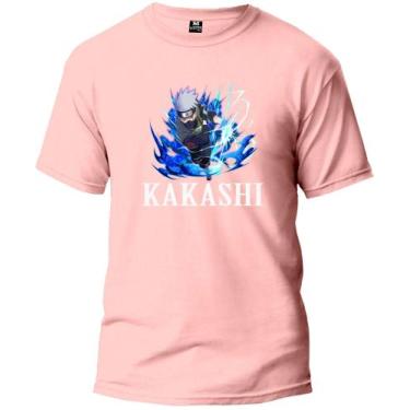 Imagem de Camisetas Masculinas Moda Infantil Coleção Kakashi Preços Promocionais