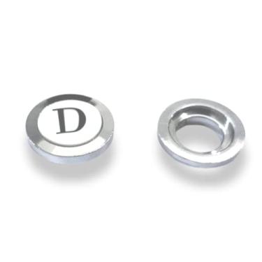 Imagem de Botão D Cromado Para Acabamento Deca Belle Epoque Tradicional - 4492040