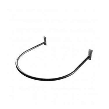 Imagem de Provador Trocador de Roupas para Loja em Arco de Parede 90x90cm Preto