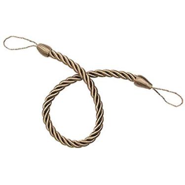 Imagem de 1 peça Cortina Amarra Cortina Ouro Feito à Mão Suporte Corda Corda Fivela Decorativo Para Casa Acessórios de Quarto Cortina Amarra, Linho, 72cm