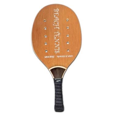 Imagem de Raquete de Beach Tennis Sakis Sport de Madeira