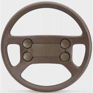 Imagem de Volante 4 Bolas Vw Gol Saveiro Parati Santana Voyage Marrom