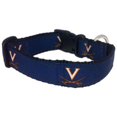 Imagem de Coleira para cães NCAA Virginia Cavaliers (cor do time, média)