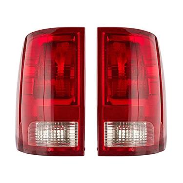 Imagem de JESYMBX Para Dodge Ram 2009-2018 Luzes traseiras de luz traseira Luzes traseiras Aviso Nevoeiro Luz seta