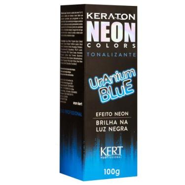 Imagem de Kert Keraton Neon Colors Tonalizante Cor Uranium Blue - 100G