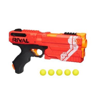 NERF Lançador Rival Curve Sideswipe XX1200, com Cano Giratório 360